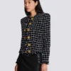 Cropped tweed jacket