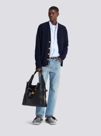 Eco-cashmere cardigan