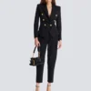 Grain de poudre 6-buttons fitted jacket