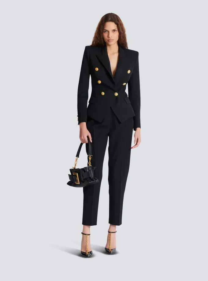 Grain de poudre 6-buttons fitted jacket