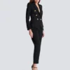 Grain de poudre 6-buttons fitted jacket