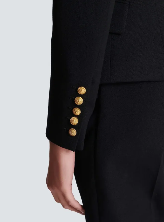 Grain de poudre 6-buttons fitted jacket