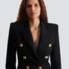 Grain de poudre 6-buttons fitted jacket