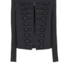 Grain de poudre edge-to-edge spencer jacket