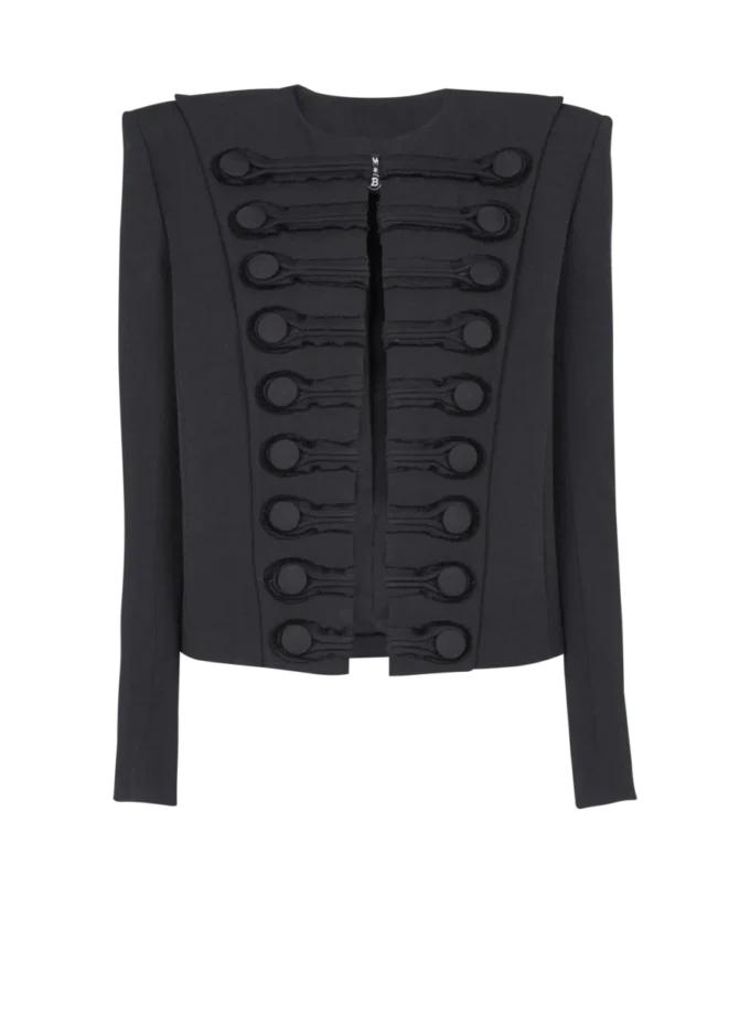 Grain de poudre edge-to-edge spencer jacket