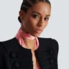 Grain de poudre edge-to-edge spencer jacket