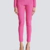 Knit leggings with monogram