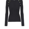 Knit top with buttons
