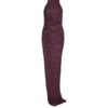 Long sleeveless sequin dress