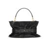 Medium Anthem bag in embossed crocodile-print calfskin