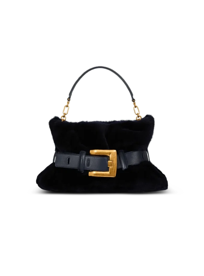 Medium Anthem bag in shearling