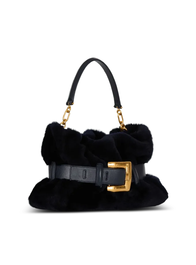 Medium Anthem bag in shearling