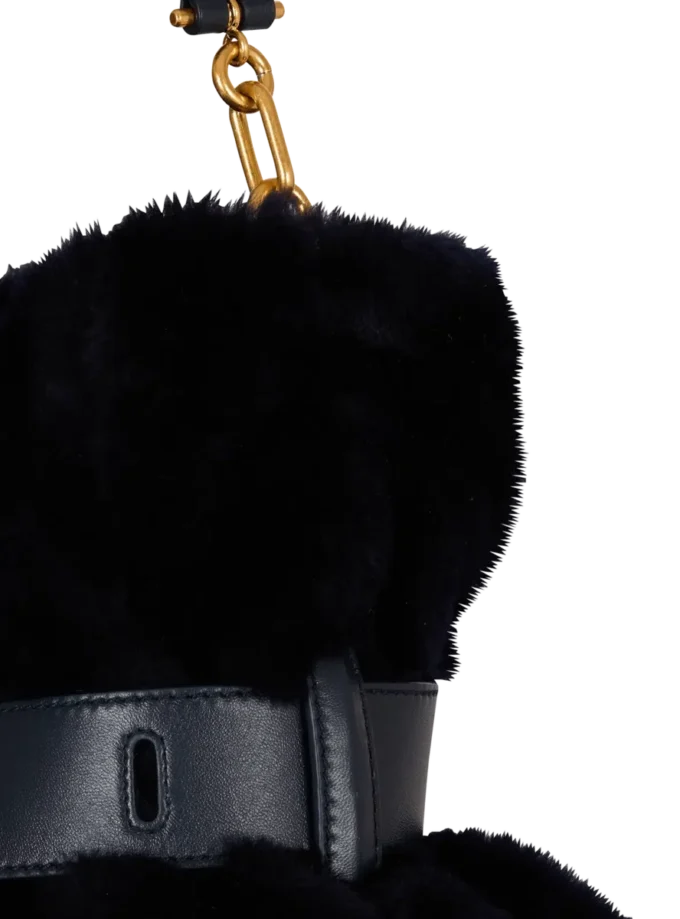 Medium Anthem bag in shearling