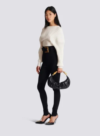 Medium Ebene bag in calfskin leather