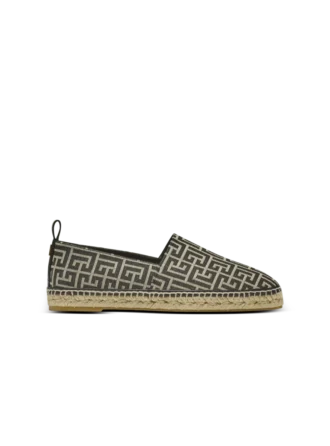 Monogram jacquard espadrilles