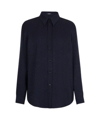 Monogram jacquard shirt