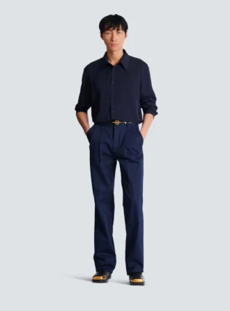 Monogram jacquard shirt