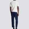 Monogram knit polo shirt