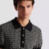 Monogrammed polo shirt
