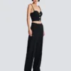 Plain top with chain straps