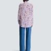 Printed cotton poplin shirt