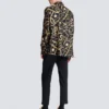 Printed silk shirt with Chaînes pattern