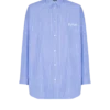 Relaxed shirt with stripes