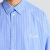 Relaxed shirt with stripes