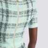 Short glitter tweed dress