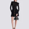 Short pleated skirt in plaid knit