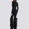 Short sequin dress in crocodile knit