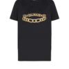 Short-sleeved Balmain Chain print T-shirt