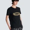 Short-sleeved Balmain Chain print T-shirt