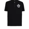 Short-sleeved College Emblem polo