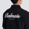 Short-sleeved College Emblem polo