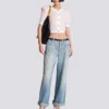 Short-sleeved knit cardigan