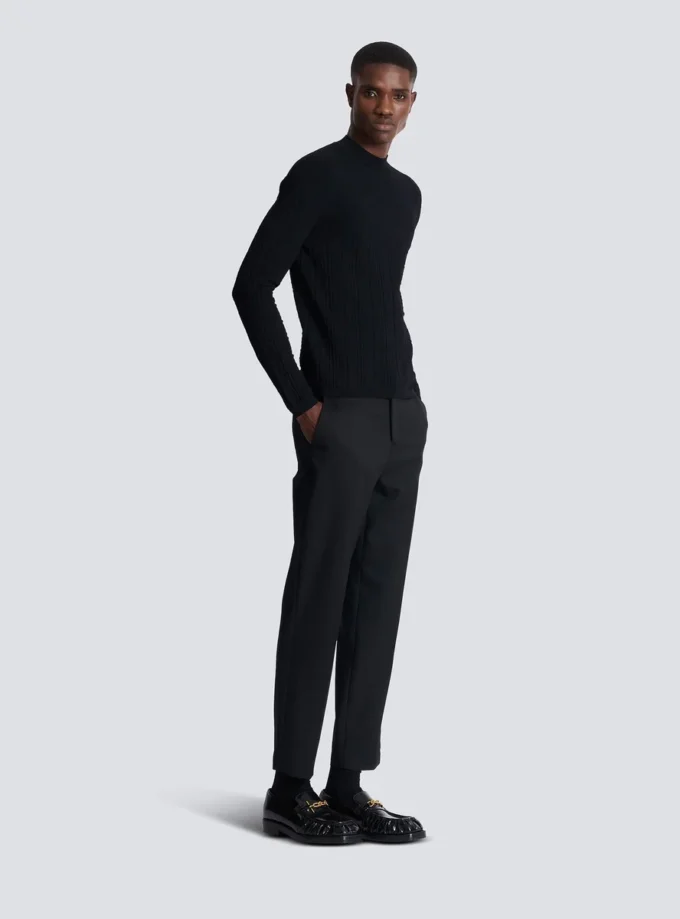 Silk and cotton knit PB jumper