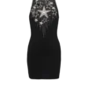 Stars embroidered short dress