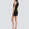 Stars embroidered short dress
