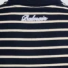 Striped College Emblem polo
