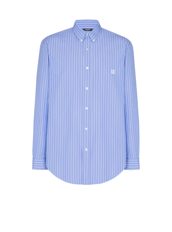 Striped regular-fit shirt