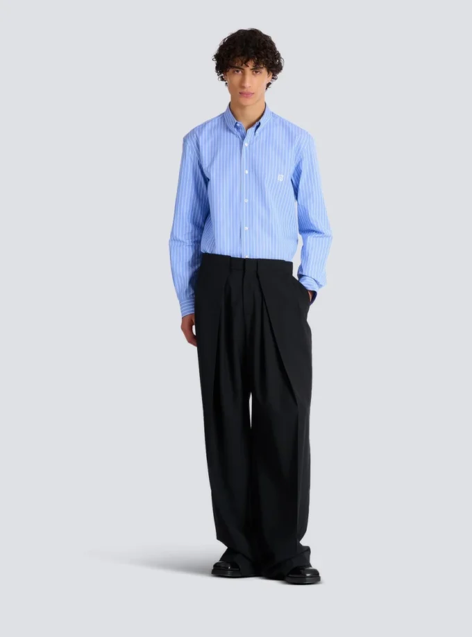 Striped regular-fit shirt