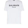 T-shirt with Balmain Paris print