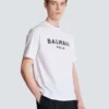 T-shirt with Balmain Paris print