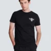 T-shirt with Balmain Wings print