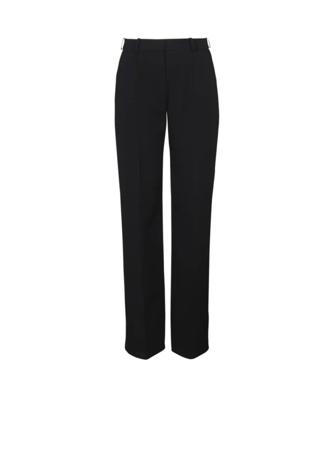 Tailored grain de poudre trousers