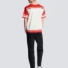 Varsity T-shirt with Balmain Écusson print