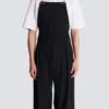 Wool dungarees