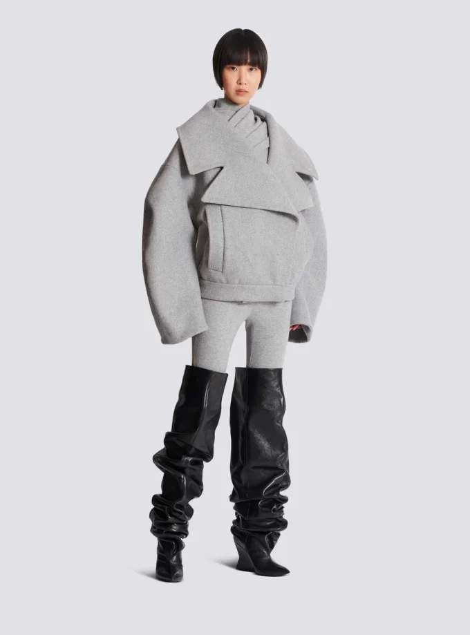 Wool pea coat
