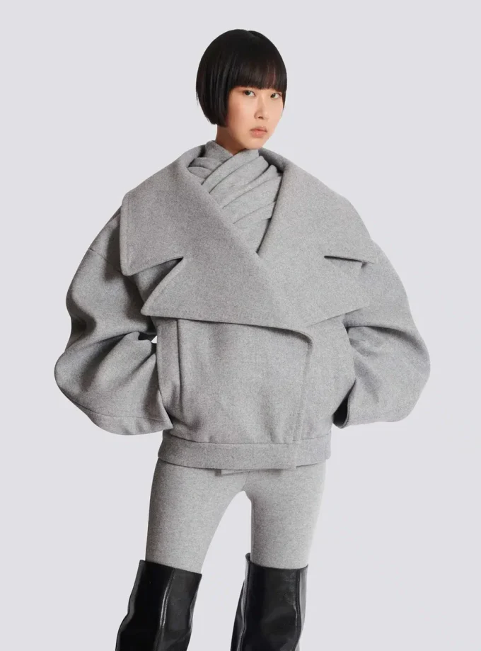 Wool pea coat